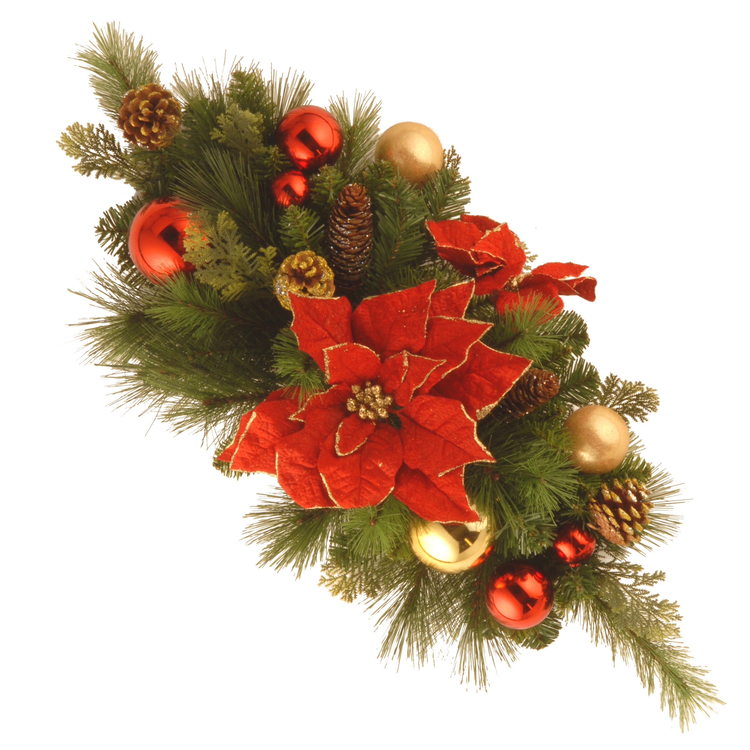 National Tree Dc13-110-30c 30" Decorative Collection Home For The Holidays Centerpiece