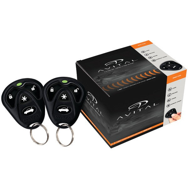 Avital 5105l 5105l 1-way Security & Remote-start System With D2d