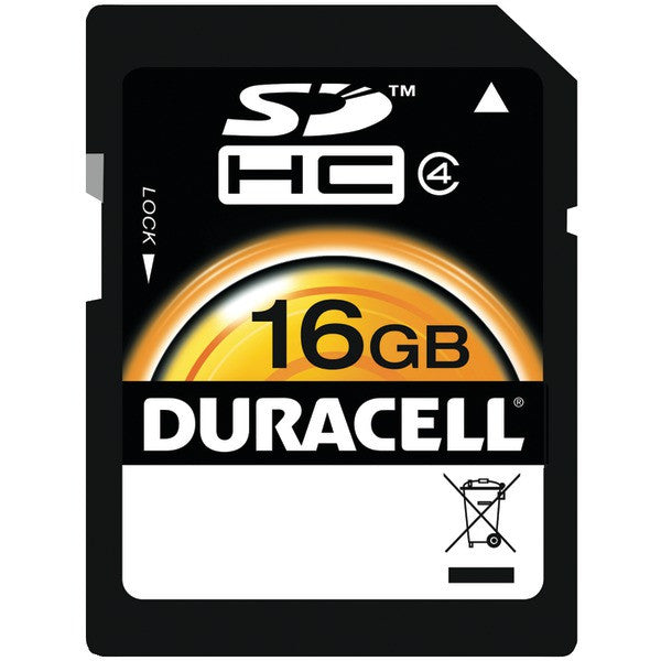 Duracell Du-sd1016g-r Class 10 Sdhc Card (16gb)