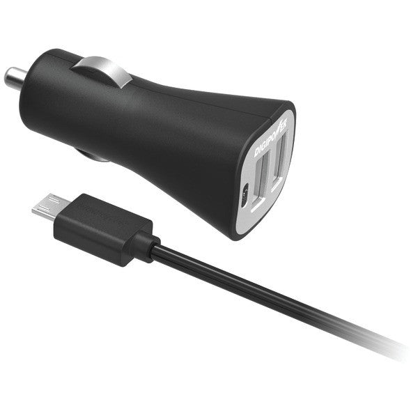Digipower Is-pc2dm Instasense 2.4-amp Dual-port Usb Car Charger
