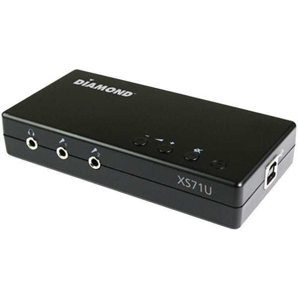 Diamond Xs71uv2 Usb 7.1 Surround Sound Audio Box