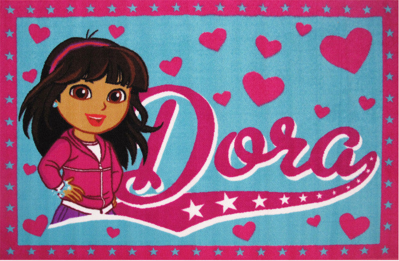 Fun Rugs Do-23 3958 Dora Collection Dora Multi-color - 39 X 58 In.