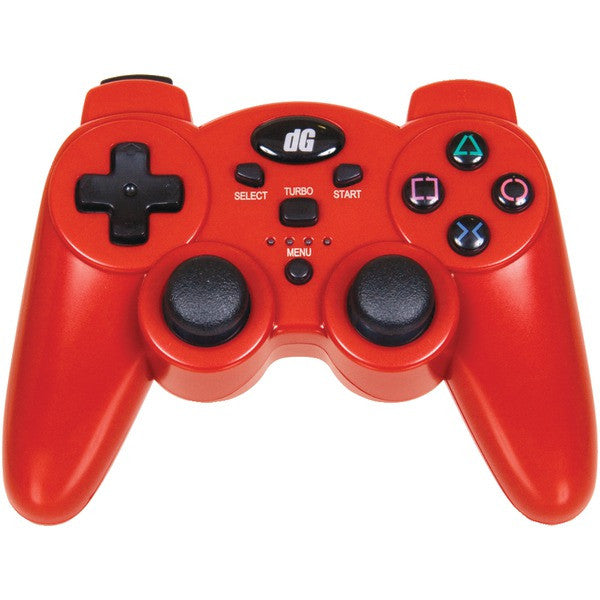 Dreamgear Dgps3-1392 Playstation3 Radium Wireless Controller (metallic Red)