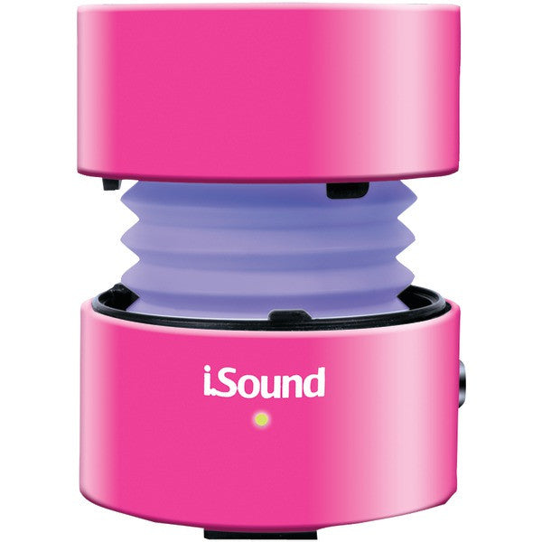 I.sound Isound-5289 Fire Glow Mini Wired Speaker (pink)