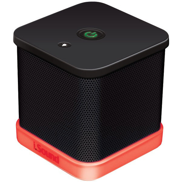 I.sound Isound-6205 Iglowsound Cube Wired Portable Speaker (black)