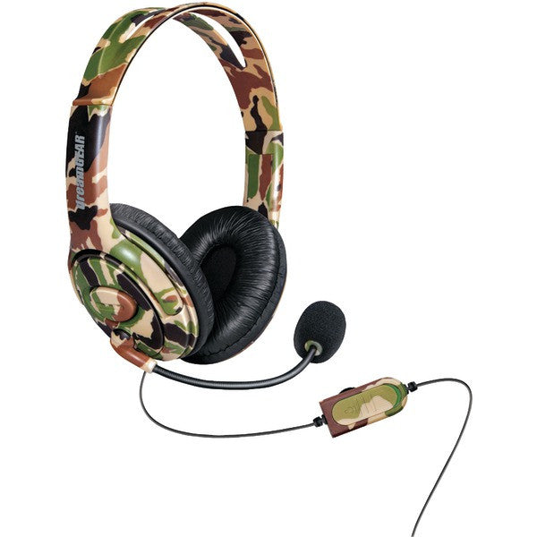 Dreamgear Dgxb1-6618 Xbox One Wired Headset With Microphone (camo)