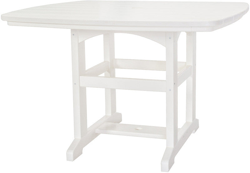 Pawleys Island Hammocks Dt2wh Dining Table-48" X 48"-white (l 45 X W 46 X H 29.5 In.)