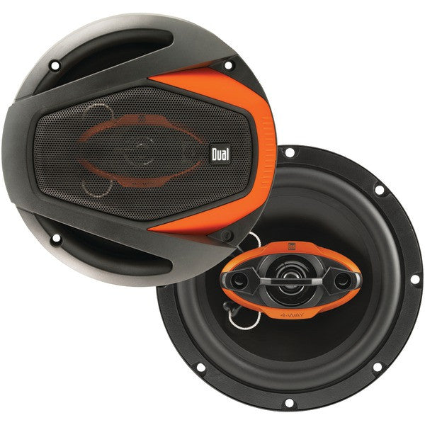 Dual Electronics Dls5240 Dls Series 4-way Speakers (5.25")