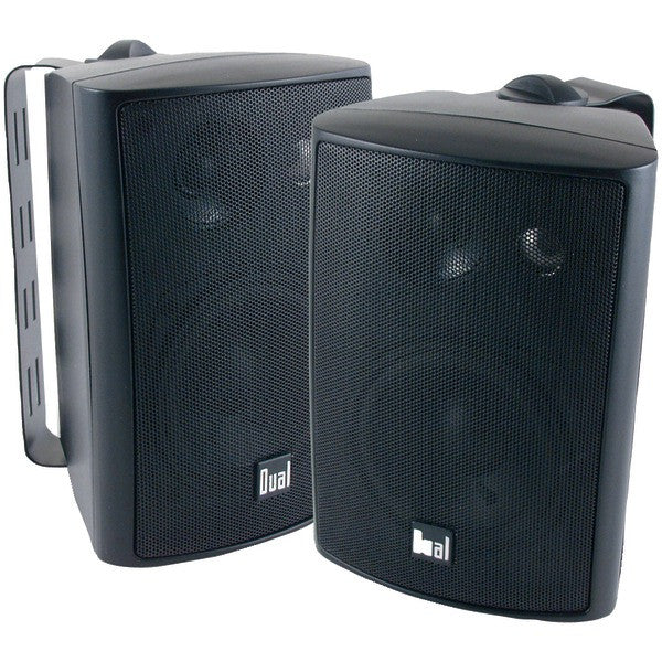 Dual Electronics Lu43pb 4" 3-way Indoor/outdoor Speakers (black)