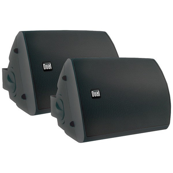 Dual Electronics Lu53pb 5.25" 3-way Indoor/outdoor Speakers (black)