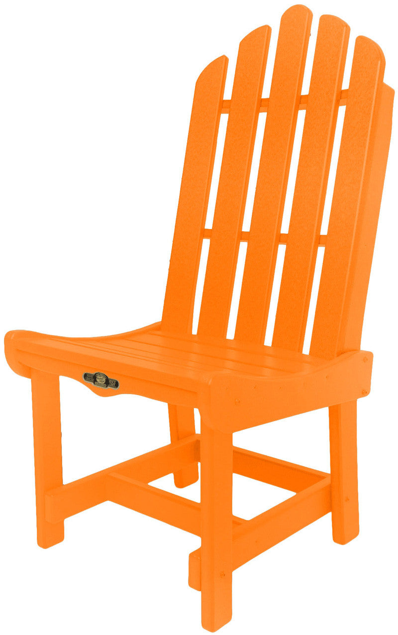 Pawleys Island Hammocks Dwdc1or Essentials Dining Chair-orange (w 19 X H 42.5 In.)