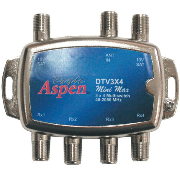Eagle Aspen Dtv3x4 Directv-approved 3-in X 4-out Multiswitch