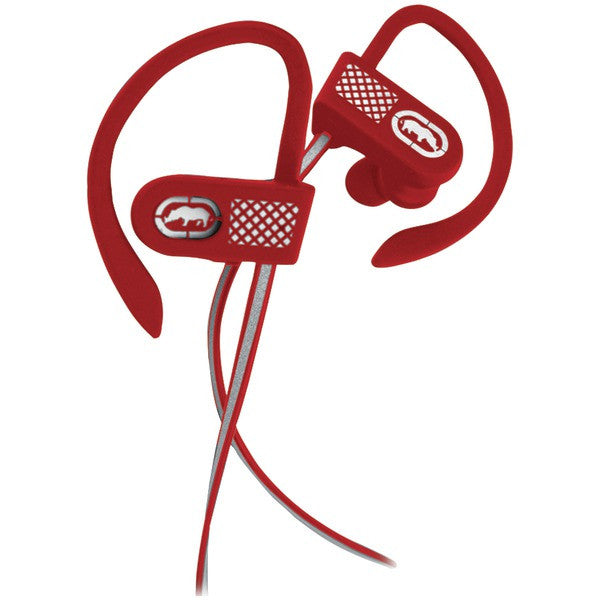 Ecko Unlimited Eku-rnr2-rd Bluetooth Runner2 Ear Hook Earbuds With Microphone (red)