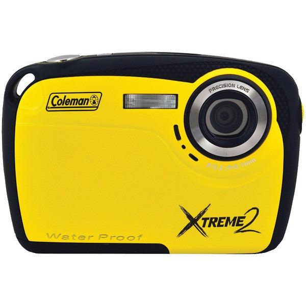 Coleman C12wp-y 16.0-megapixel Xtreme2 Hd Waterproof Digital Camera (yellow)