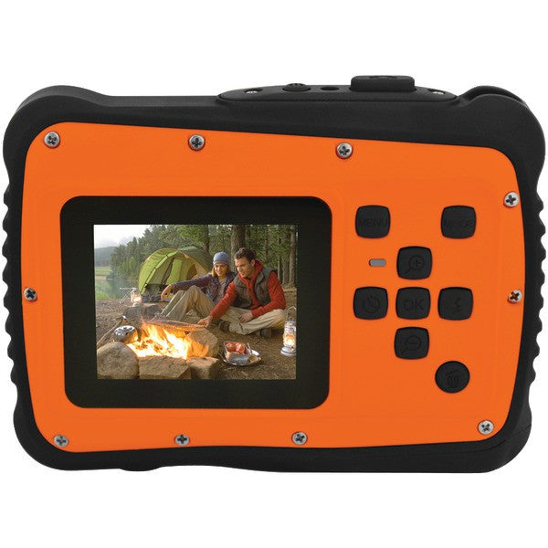 Coleman C6wp-o 12.0-megapixel Minixtreme Hd Video Waterproof Digital Camera (orange)