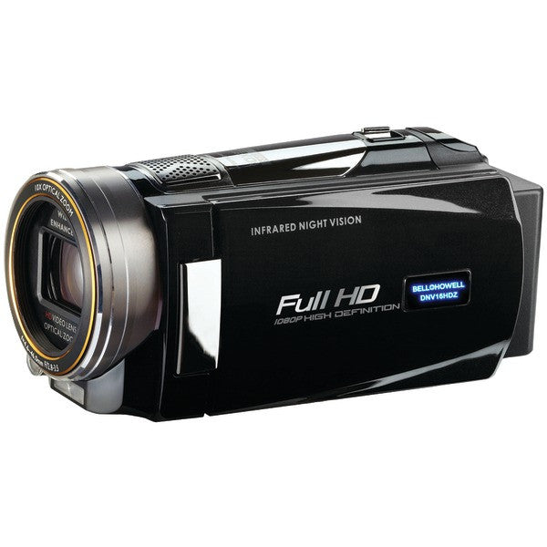Bell+howell Dnv16hdz-bk 16.0-megapixel 1080p Rogue Dnv16hdz Night-vision Digital Video Camcorder (black)