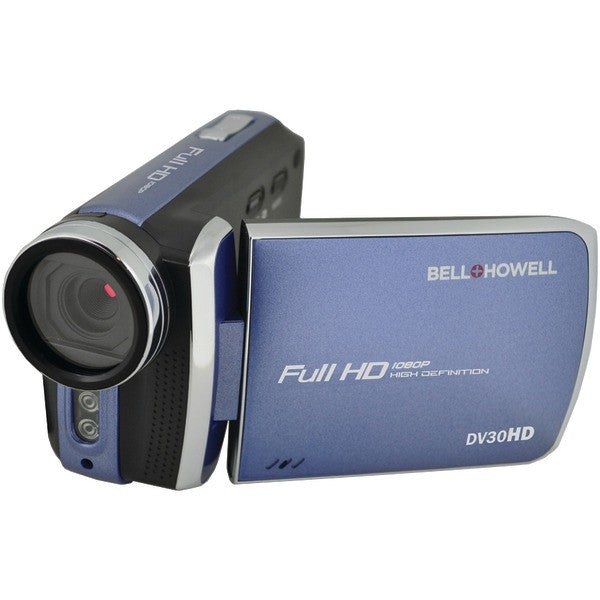 Bell+howell Dv30hd-bl 20.0 Megapixel 1080p Dv30hd Fun-flix Slim Camcorder (blue)