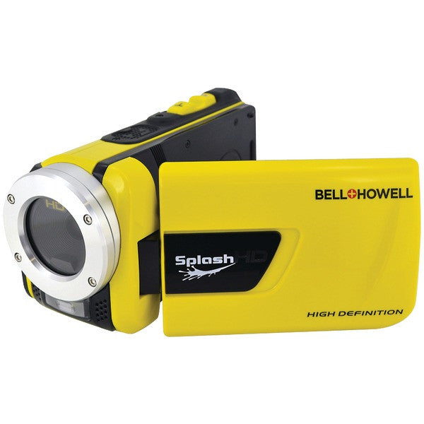 Bell+howell Wv30hd-y 16.0-megapixel 1080p Splashhd Waterproof Digital Video Camcorder