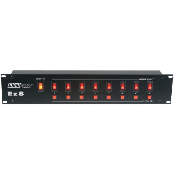 Eliminator Lighting Ez 8 Ii System 8-channel Ez-8 Ii Light Controller