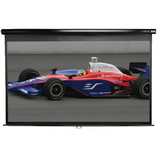 Elite Screens M150uwh2 Manual Series Pull-down Screen (150"; 73.5" X 130.7"; 16:9 Hdtv Format)