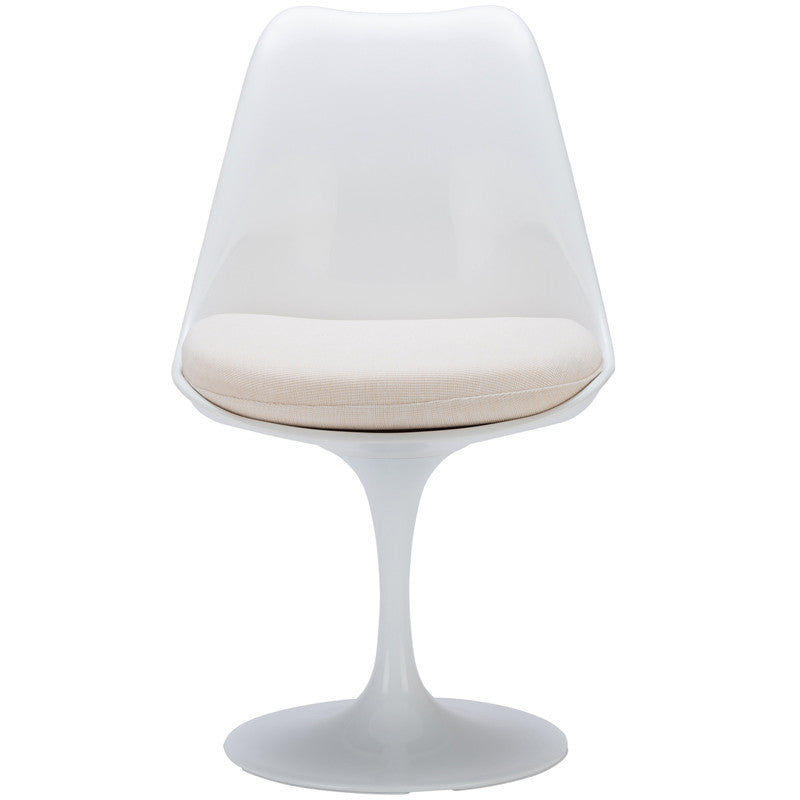 Edgemod Em-106-whi Daisy Side Chair In White