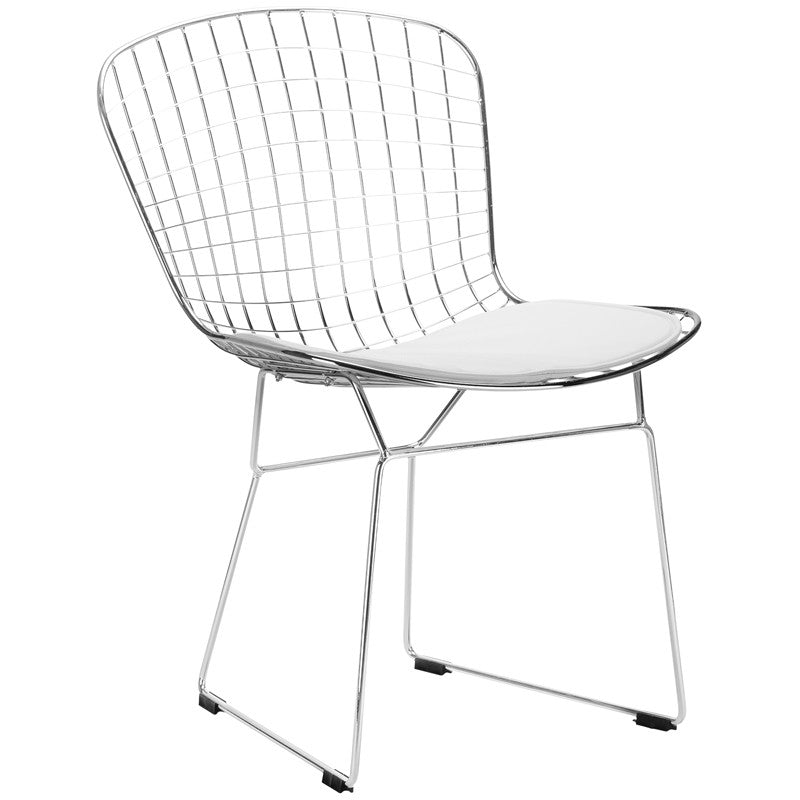 Edgemod Em-108-whi Morph Side Chair In White