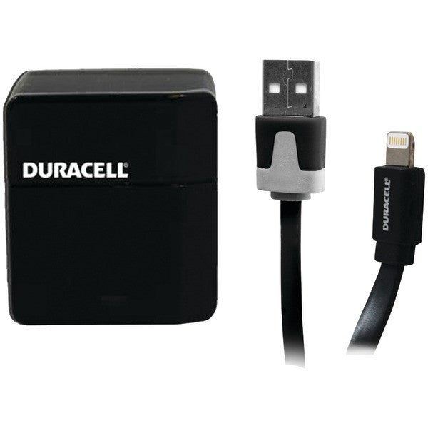 Duracell Pro173 1-amp Usb Wall Charger With Lightning Cable