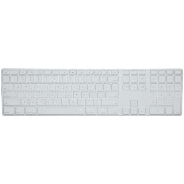 Ezquest X22309 Apple Wired Keyboard With Numeric Keypad Us/iso Invisible Ice Keyboard Cover