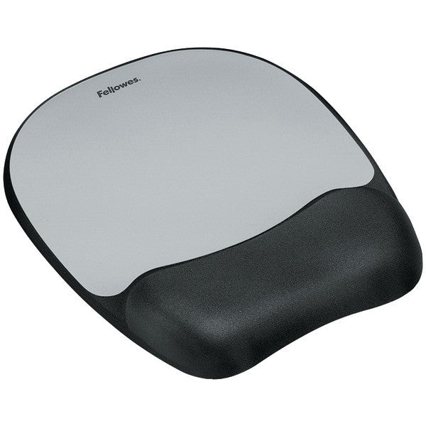 Fellowes 9175801 Memory Foam Mouse Pad With Wrist Rest