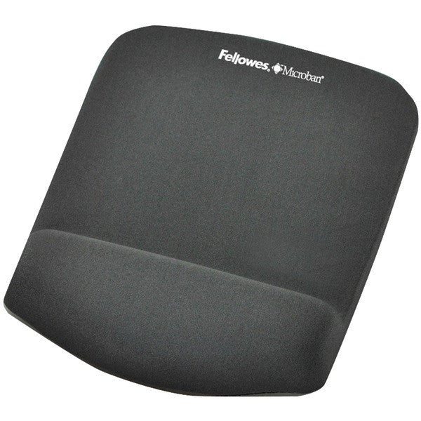 Fellowes 9252201 Plushtouch Mouse Pad Wrist Rest With Foamfusion
