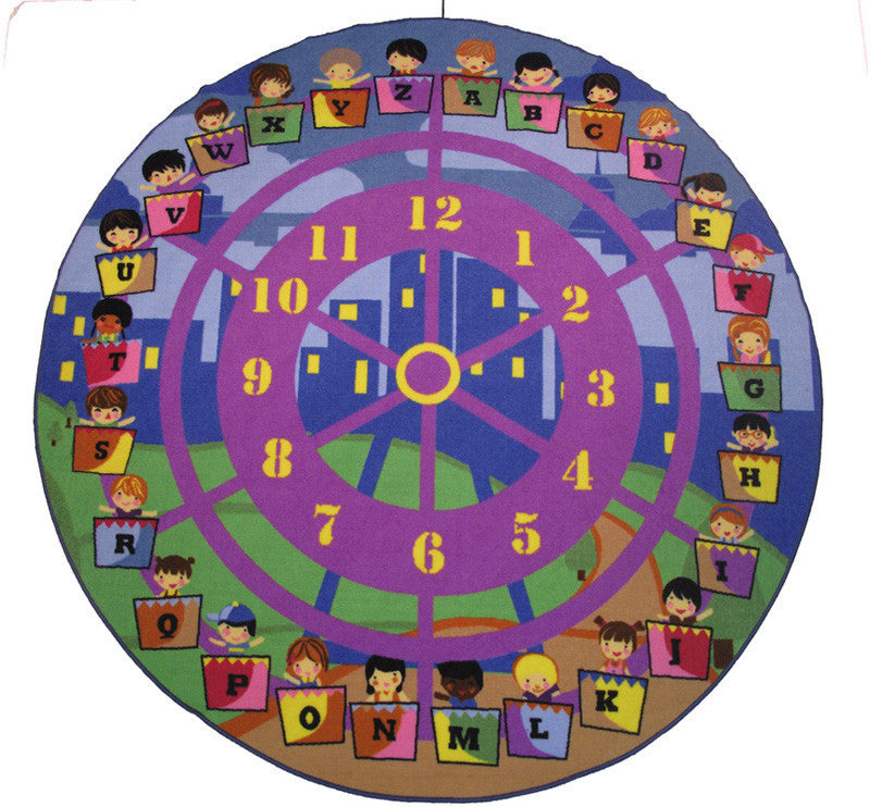 Fun Rugs Ft-513 68rd Fun Time-new Collection Wheel Of Fun Multi-color - 6