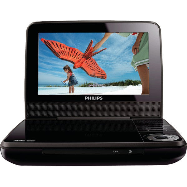Philips Pet741m/37 7" Lcd 2-hour Playback Portable Dvd Player