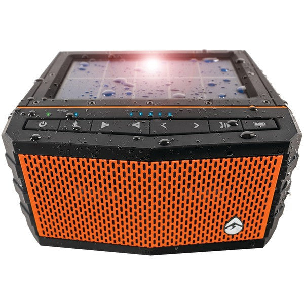 Ecoxgear Gdi-exsj400 Soljam Solar-powered Waterproof Speaker (orange)