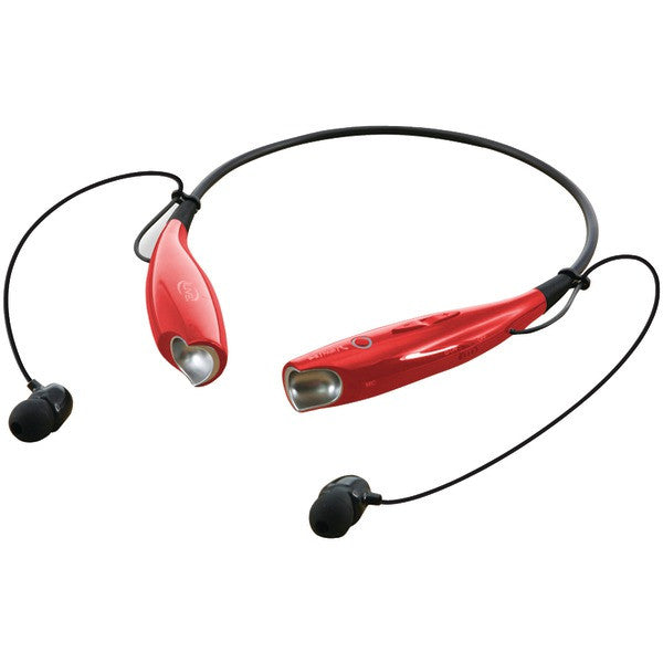 Ilive Iaeb25r Bluetooth Neckband & Earbuds (red)