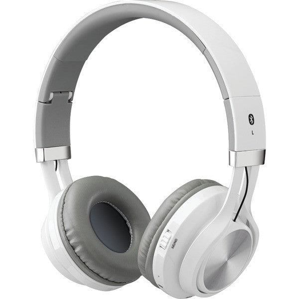 Ilive Iahb56w Bluetooth Headphones With Microphone (white)