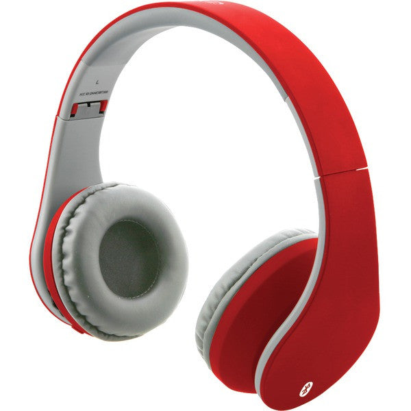 Ilive Iahb64mr Bluetooth Headphones With Auxiliary Input (matte Red)
