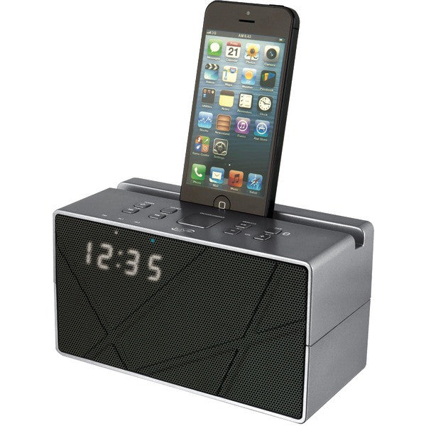 Ilive Blue Icb284s Bluetooth Speaker With Clock