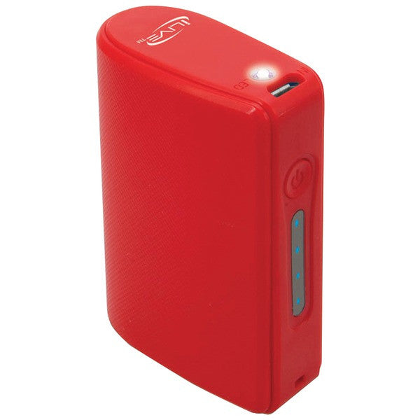 Ilive Ipc525r 5,200mah Portable Charger (red)