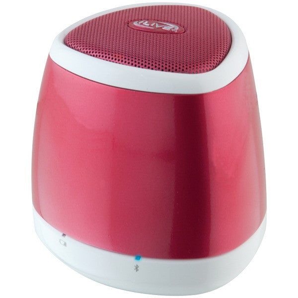 Ilive Blue Isb23r Portable Bluetooth Speaker (red)