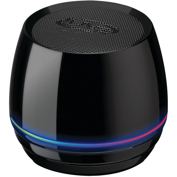 Ilive Isb35b Bluetooth Speaker With Glow Ring (black)