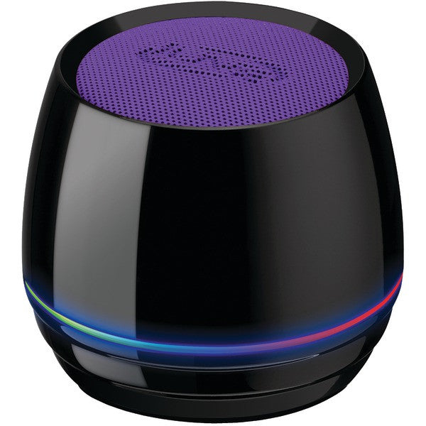 Ilive Isb35pr Bluetooth Speaker With Glow Ring (purple)