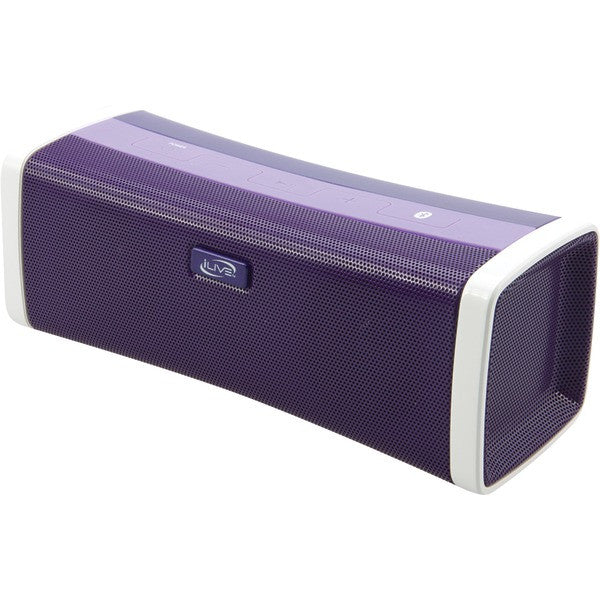 Ilive Isb394pr Bluetooth Speaker With Usb Port (purple)