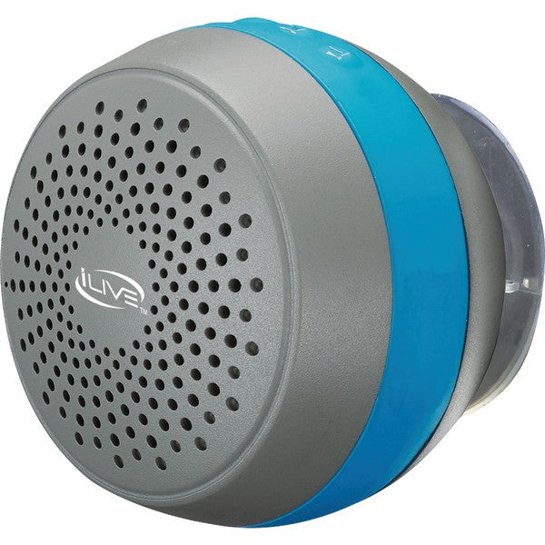 Ilive Isbw105bu Water-resistant Bluetooth Shower Speaker