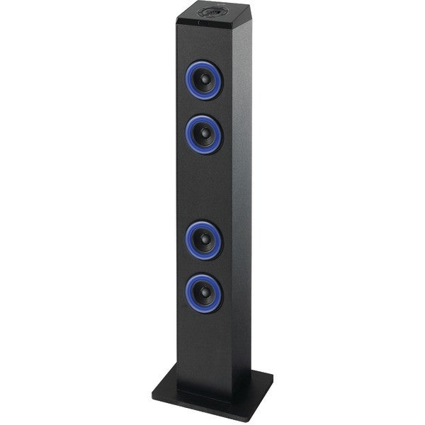 Ilive Blue Itb124b Bluetooth Tower With Led Lights