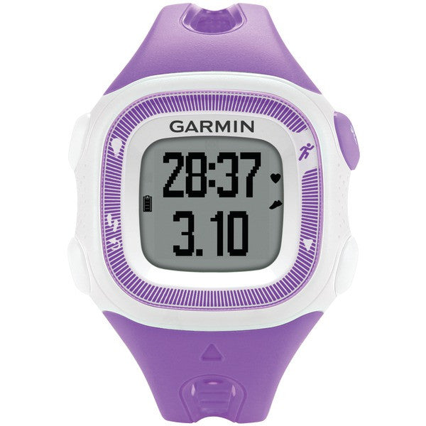 Garmin 010-01241-22 Forerunner 15 Gps-enabled Running Watch (small, Purple/white)