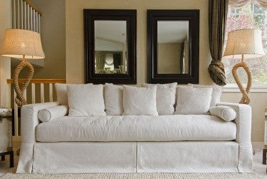 Element Home Furnishing Hal-s-seas-7 Haley Fabric Sofa In Seashell