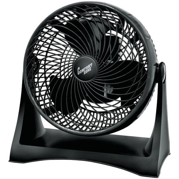 Comfort Zone Czhv8t 8" Turbo Fan (black)