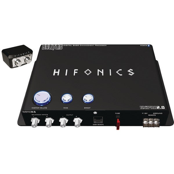 Hifonics Bxipro 2.0 Bxipro 2.0 Digital Bass Enhancement Processor With Noise-reduction Circuit