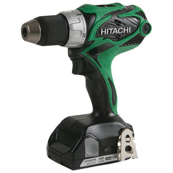 Hitachi Ds18dsal 18-volt Li-ion Compact Driver Drill With Flashlight