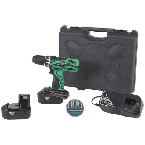 Hitachi Ds18dvfm3 18-volt Drill/driver Kit